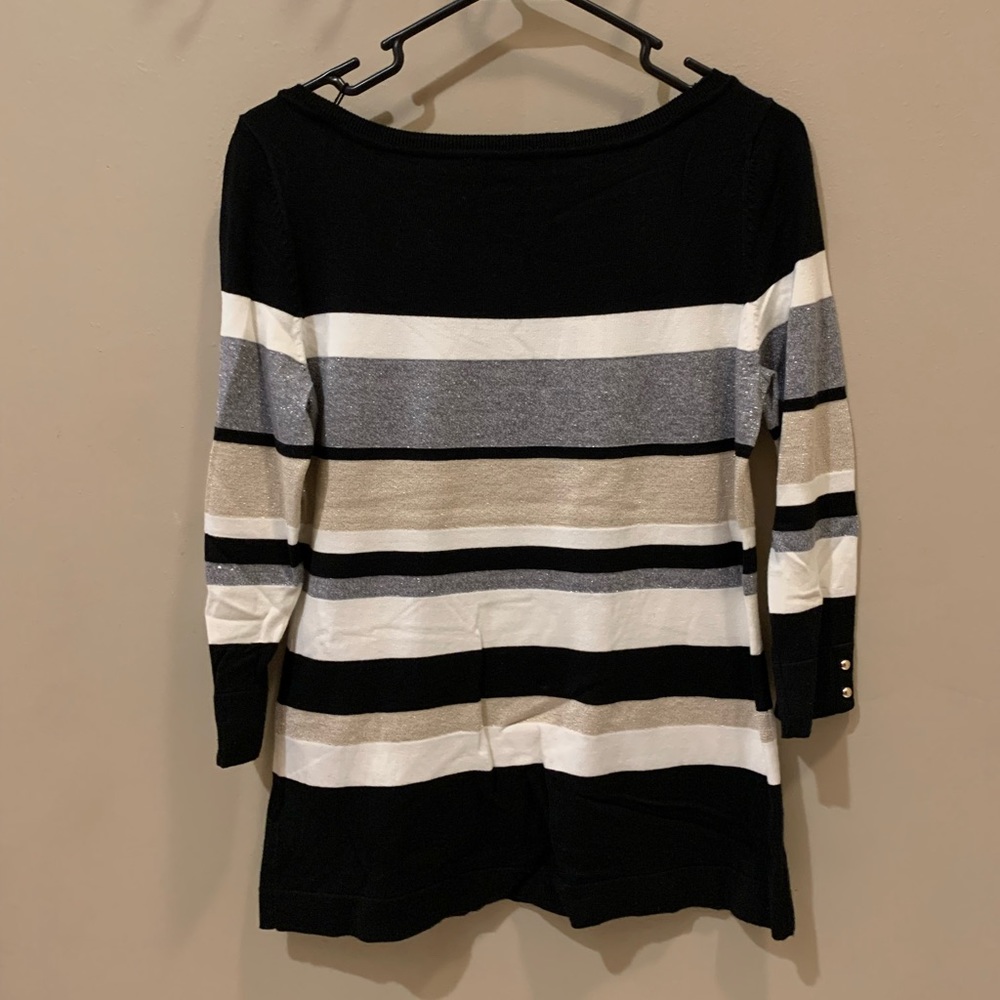 White House Black Market glittery sweater